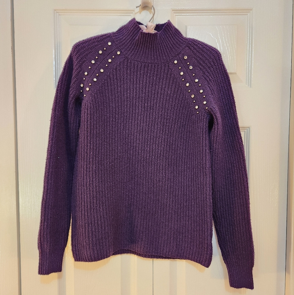 Liz Claiborne xs purple sweater